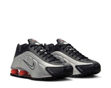 Nike Shox R4 Black Metallic Silver (2025)