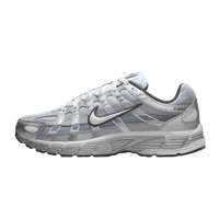 Nike P-6000 Metallic Silver Summit White-Wolf Grey