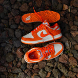 Nike Unisex Sneakers Dunk Low Cracked Orange
