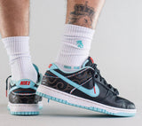 Nike Dunk Low SE Barber Shop Black