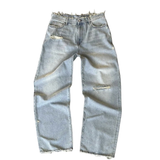 Black Loose Washed Jeans