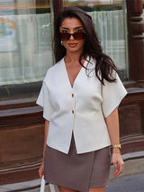 Streetwear Essential – Zoë Top front view