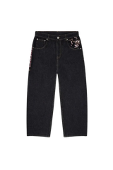 Embroidery Baggy Pants