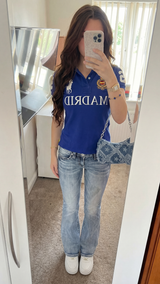 Baggy Denim Jeans – Vintage Bootcut Denim Jeans