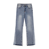 DEP – FLARED DENIM – front view