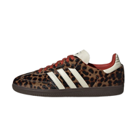 Sneakers Adidas Samba OG da donna, motivo leopardato rosso Preloved