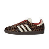Sneakers Adidas Samba OG da donna, motivo leopardato rosso Preloved