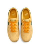 Nike Air Force 1 Low Patent Leather Topaz Gold Pine Green