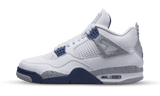 Sneakers da uomo Nike Air Jordan 4 Retro White Midnight Navy