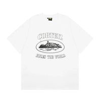 Alcatraz White Black T-shirt
