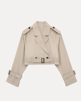 Streetwear Jacket – High Trenchcoat front view