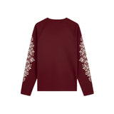 Streetwear Long Sleeve Top – BLOOM MOTIF — LONGSLEEVE – back view
