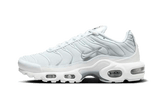 Nike Air Max Plus bianco e argento metallizzato
