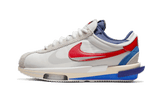 Nike Cortez 4.0 Sacai Bianco Rosso Universitario Blu