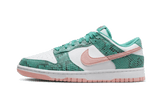 Nike Dunk Low Snakeskin Washed Teal Bleached Coral