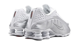 Nike Shox R4 White Metallic Silver