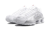 Nike Shox R4 Bianco Argento Metallizzato