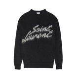 Oversized Knit Sweater – Saint Lauren 90s Sweater front view