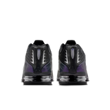 Nike Shox R4 Black Metallic Silver Purple Dynasty