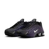 Nike Shox R4 Black Metallic Silver Purple Dynasty