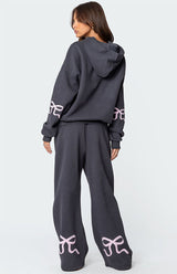 Streetwear Outfit Set – Amelia™ - Cozy Bow Tracksuit