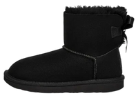 UGG Mini Bailey Bow II Boot Black (Kids)