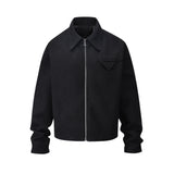 Streetwear Jacket – ZAFIR - VELOUR JACKET front view