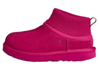 UGG Classic Ultra Stretch Cuff Slipper Dark Peony (Kids)