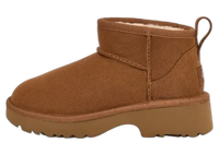 UGG Classic Ultra Mini New Heights Boot Chestnut (Kids)