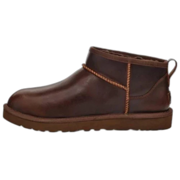UGG Classic Ultra Mini LTHR Regen Boot Ironwood