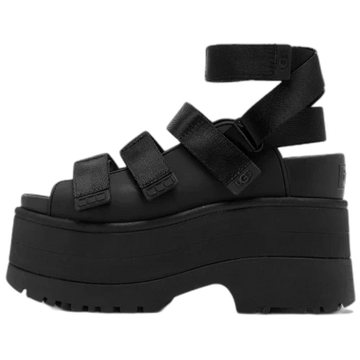 UGG GoldenRise Platform Sandals Black
