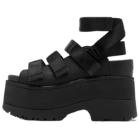 UGG GoldenRise Platform Sandals Black