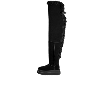 Stivale UGG sopra il ginocchio sacai nero