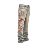 Baggy Streetwear Jeans – FIORELLA – DENIM front view