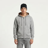 Oversized Streetwear Hoodie – Oversized Streetwear Hoodie – CHEQUER – ZIP HOODIE front view