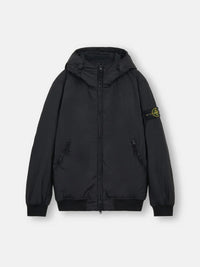 Logo Patch Hooded Jacket