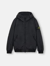 Oversized Streetwear Hoodie – Oversized Streetwear Hoodie – Logo Patch Hooded Jacket front view