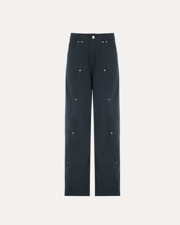 Jeans con borchie