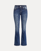 Baggy Denim Jeans – Embroidered Flare Jeans