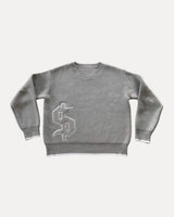 Oversized Knit Sweater – Oversized Knit Sweater – Dollar Knit Sweater front view