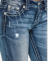 Baggy Denim Jeans – Desert Feather Flare Jeans