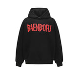 Oversized Streetwear Hoodie – Oversized Streetwear Hoodie – BAENBOFU — HOODIE front view