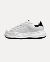 Sneaker Wave Sole in pelle – Bianco