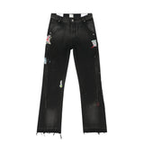 Baggy Streetwear Jeans – Baggy Denim Jeans – AOPATCHI — DENIM front view