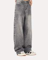 Baggy Denim Jeans – Grayflow Wide Leg Jeans