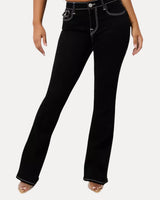 Baggy Denim Jeans – Blackline Bootcut Jeans
