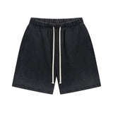 Streetwear Shorts – ONYX - WASHED SHORTS front view