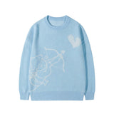 Oversized Knit Sweater – Oversized Knit Sweater – CUPID - SWEATER front view