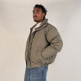 Giacca Puffer Fear of God Essentials FW20 Taupe