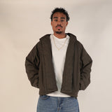 Giacca Full Zip Fear of God Essentials SS23 Off Black